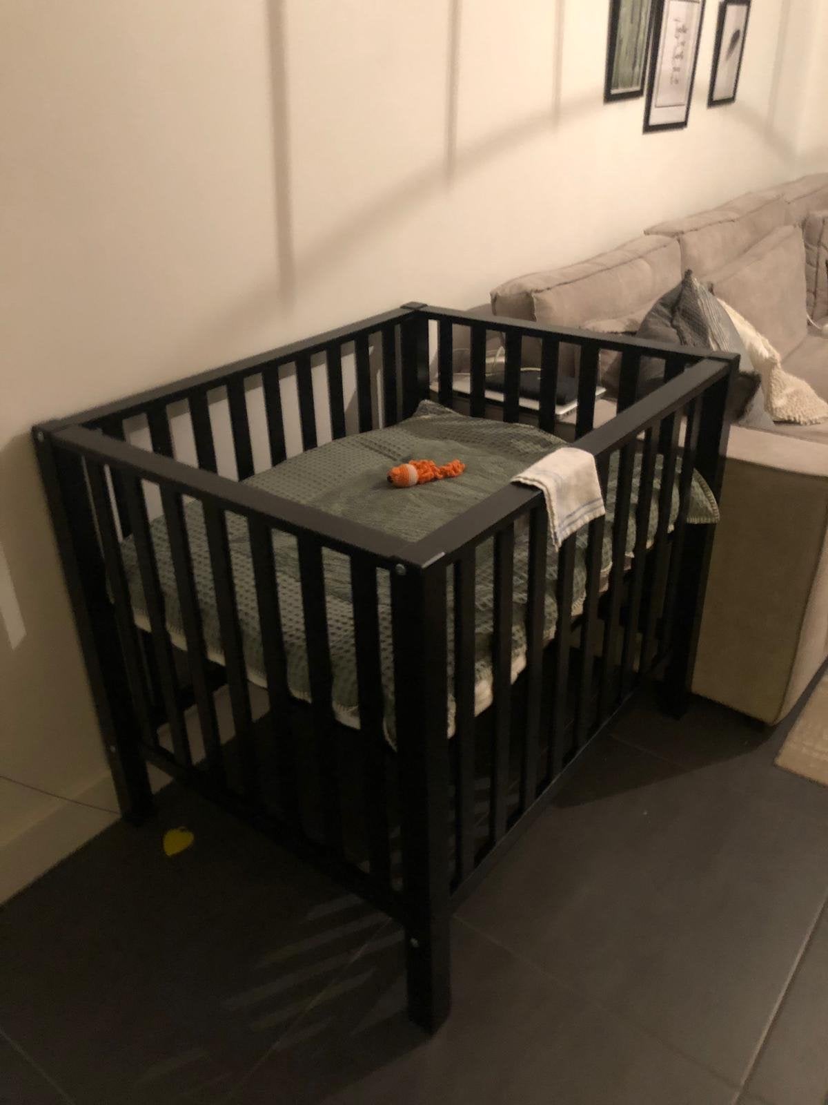 Europe Baby Box Casper Zonder Lade Zwart, Ophalen, Zo goed als nieuw, Rechthoekig