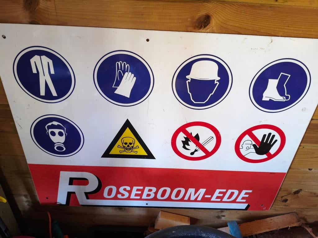 Verkeers/ waarschuwingsbord, Ophalen of Verzenden