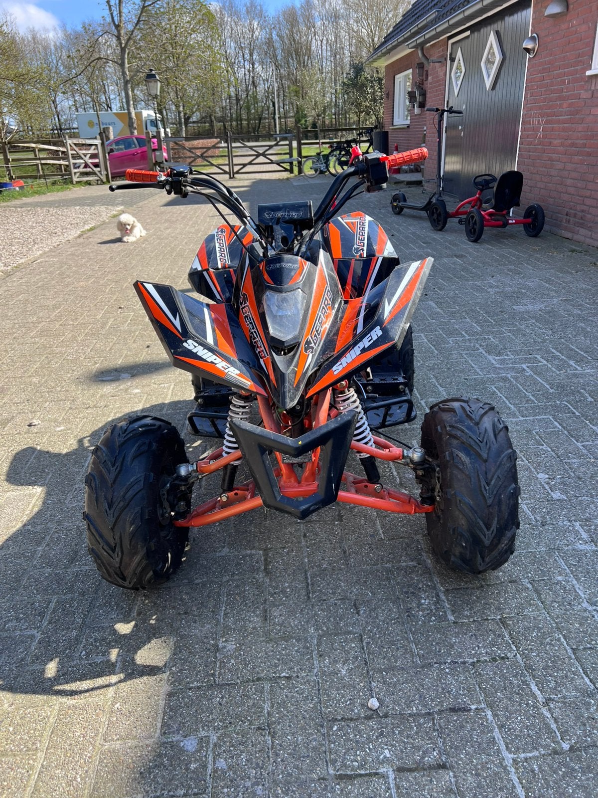 Gepard AGA-11 sniper 110cc 4 takt oranje