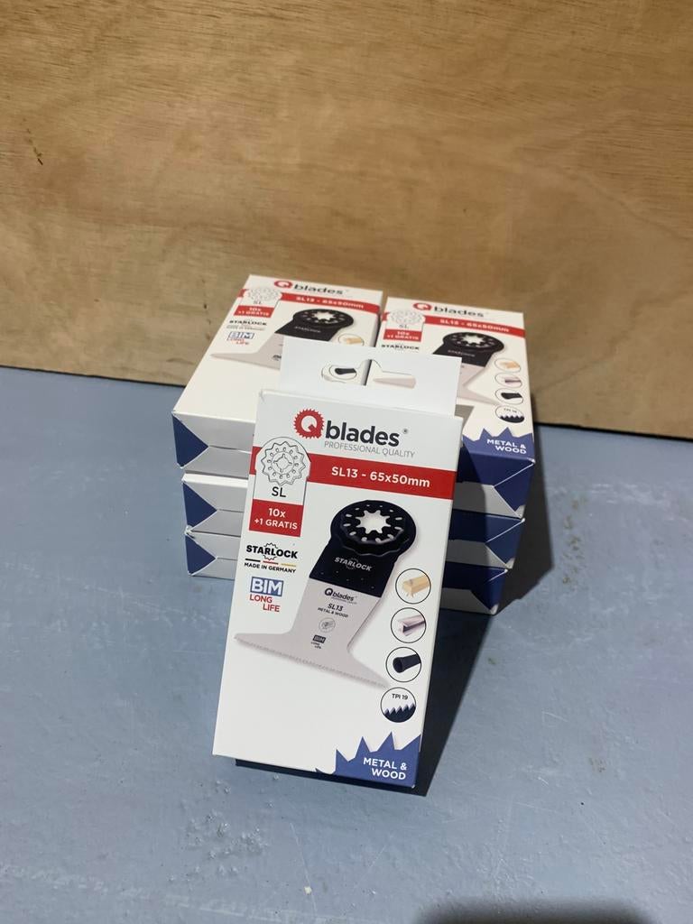 Qblades zaagbladen set 10+1 ACTIE starlock, Qblades, Nieuw, Ophalen of Verzenden, Minder dan 600 watt