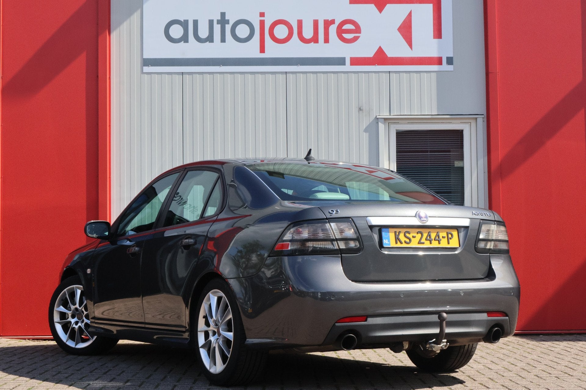 Saab 9-3 Sport Sedan 1.9 TTiD Vector (bj 2009), Auto's, Voorwielaandrijving, Gebruikt, Beige, 4 cilinders