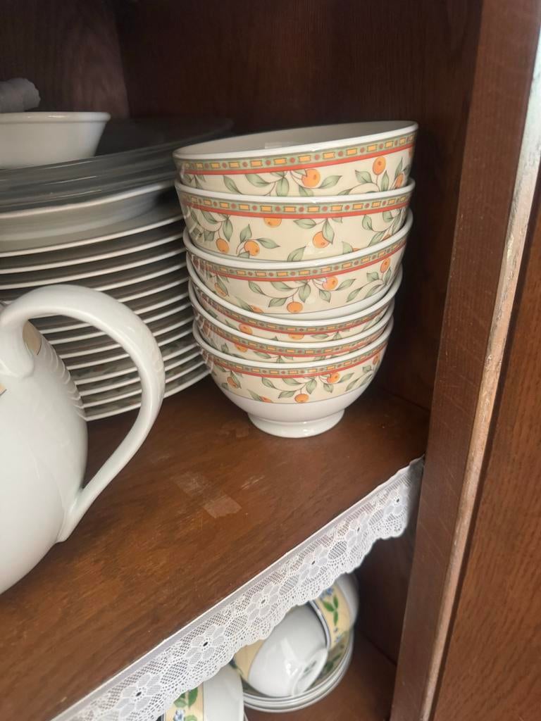 Art-Design Koffietijd! Servies - Borden en Kommen, Huis en Inrichting, Ophalen, Gebruikt, Keramiek, Bord(en)