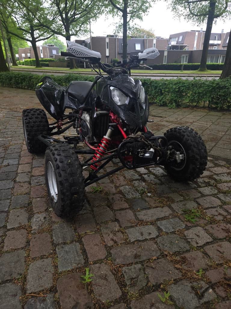 Polaris outlaw 500cc met onafhankelijk achteras, Ophalen of Verzenden