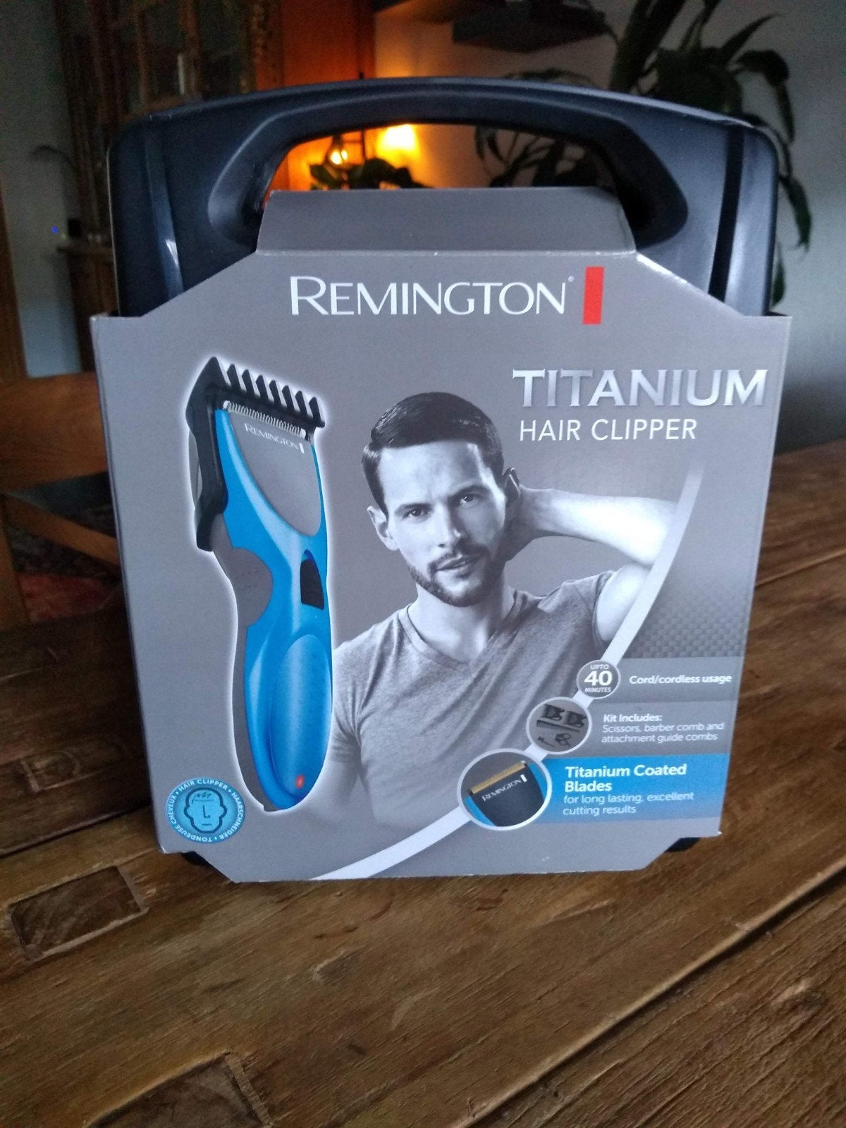 Remington Titanium Haartrimmer - Nieuw in verpakking, Ophalen of Verzenden, Nieuw, Haarverzorging