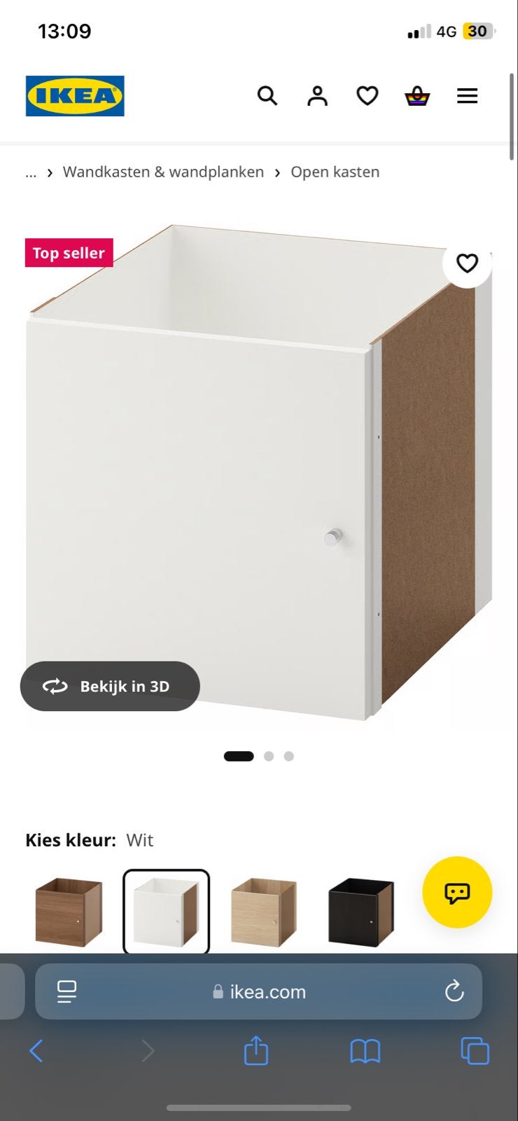 IKEA Kallax inzetkastjes (gratis als je vandaag komt halen), Huis en Inrichting, Ophalen, Gebruikt