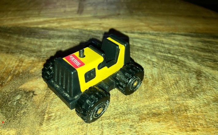 Construction Tractor Tonka Diecast Car, Ophalen of Verzenden, Hijskraan, Tractor of Landbouw, Overige merken