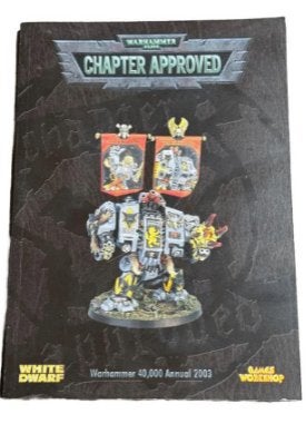 Warhammer 40K Chapter Approved Annual 2003, ., Warhammer, Ophalen of Verzenden, Zo goed als nieuw