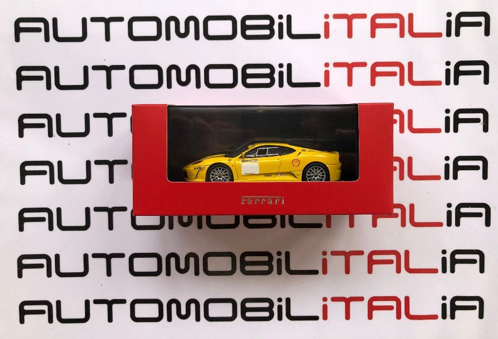 Ferrari F430 Challenge Fiorano Test 2005 giallo IXO 1:43, Ophalen of Verzenden, Nieuw, Auto, Overige merken