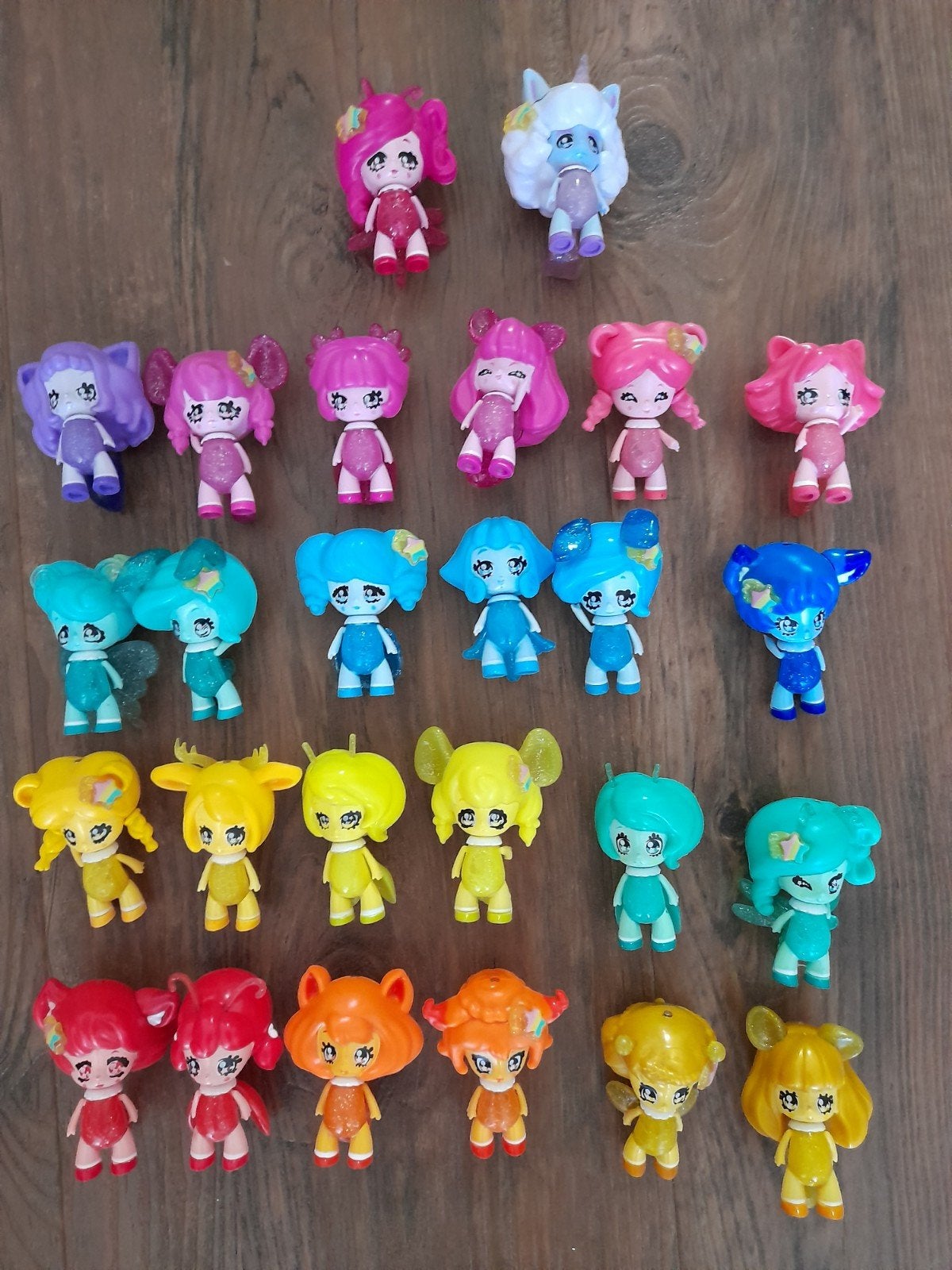 Complete set Glimboom, 6 huisjes en 27 Glimmies, Ophalen of Verzenden, Zo goed als nieuw, Meisje