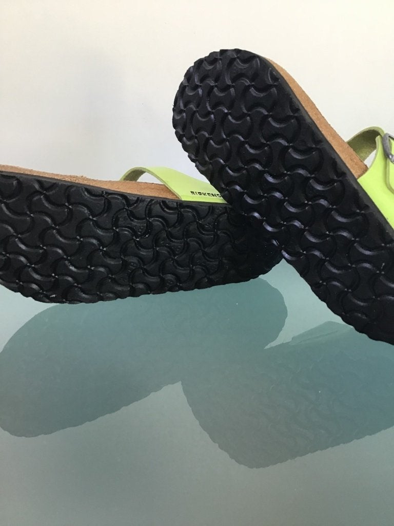 Birkenstock groene Gizeh 39 | slippers | Gratis verzenden, Slippers, Verzenden, Zo goed als nieuw, Groen