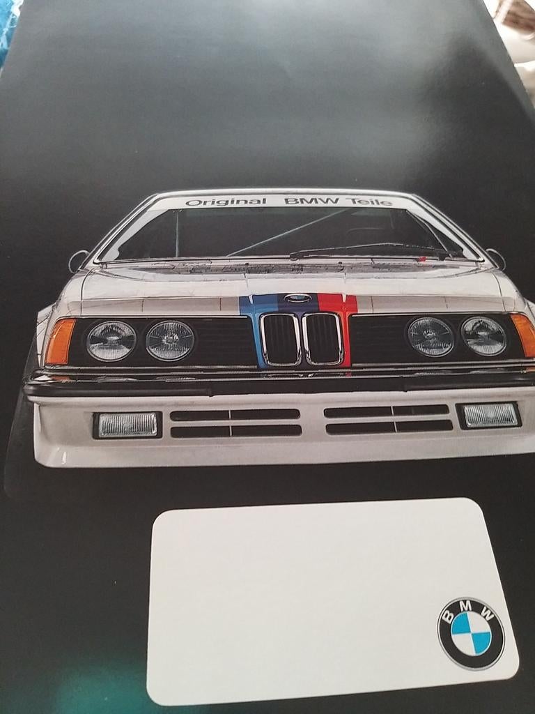 Jaren 80 Nederlands BMW M635CSI M technic M3 brochure izgst, Boeken, Auto's | Folders en Tijdschriften, Ophalen of Verzenden, Zo goed als nieuw