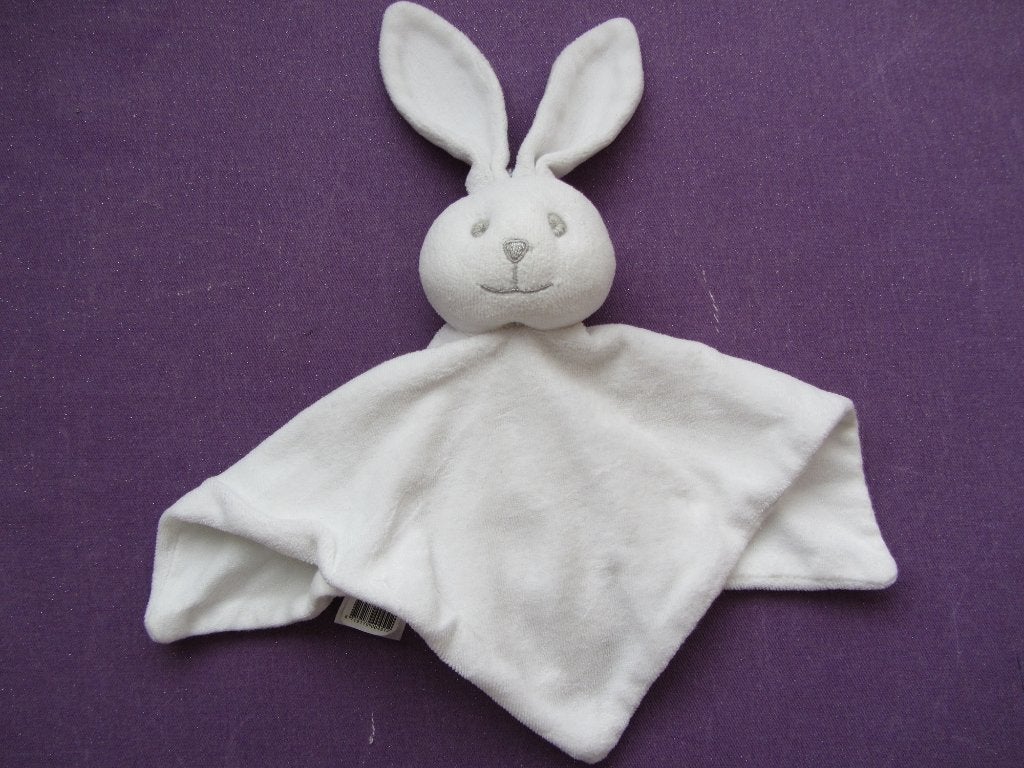BAMBINO Knuffeldoekje KONIJN. WIT **Nieuw**, Kinderen en Baby's, Speelgoed | Knuffels en Pluche, Overige merken, Ophalen of Verzenden