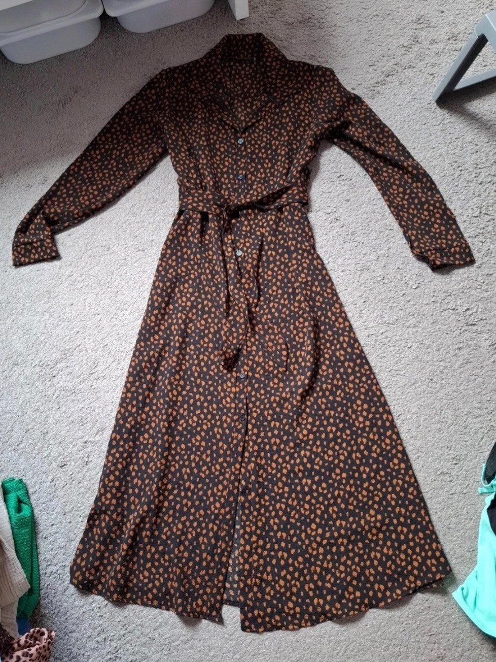 Pantervlekjes jurk s/m musthaves by elja, Kleding | Dames, Bruin, Ophalen of Verzenden, Zo goed als nieuw, By elja
