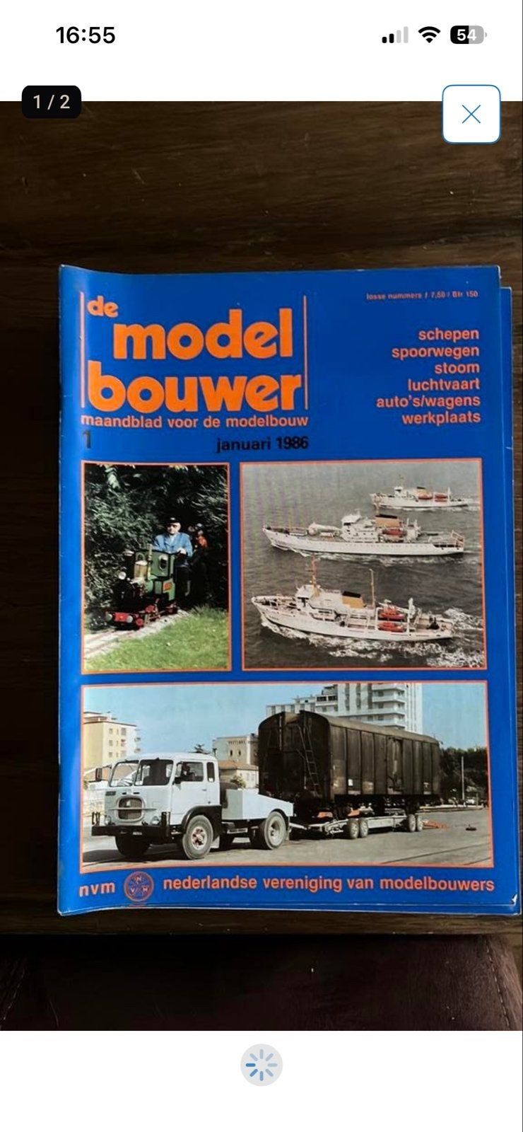 De Modelbouwer - 7 Jaargangen uit de jaren '80 (1983-1989), Boeken, Tijdschriften en Kranten, Ophalen, Gelezen, Overige typen