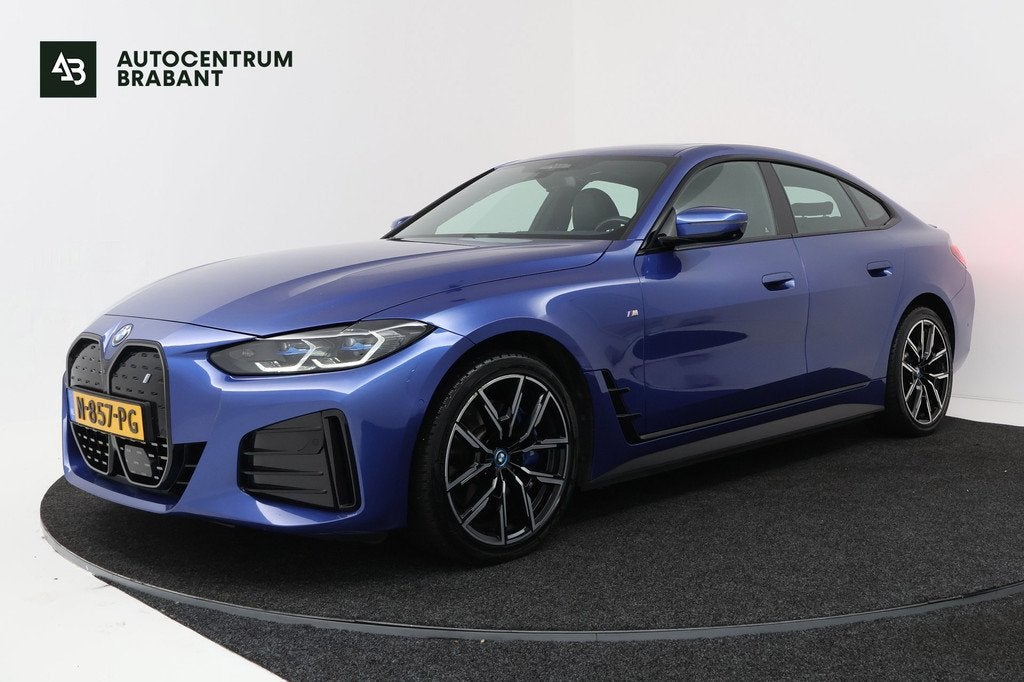 BMW I4 EDrive40 High Executive 84 kWh M-pakket( 1e Eig Deale, Auto's, BMW, Adaptive Cruise Control, Achterwielaandrijving, Gebruikt