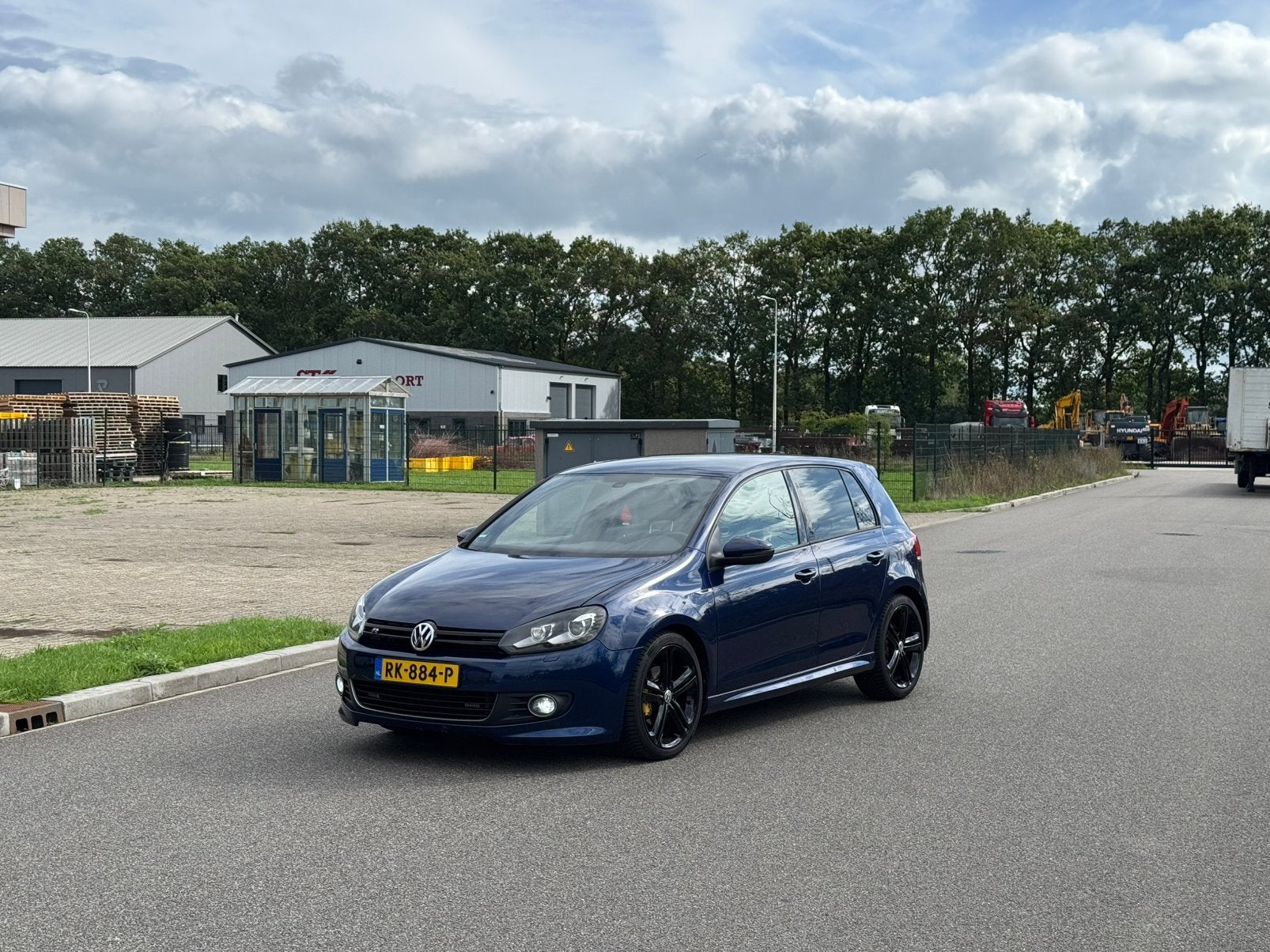 Volkswagen Golf 1.4 TSI 122 PK R-line Blauw, Xenon verlichting, Stof, 4 cilinders, Blauw