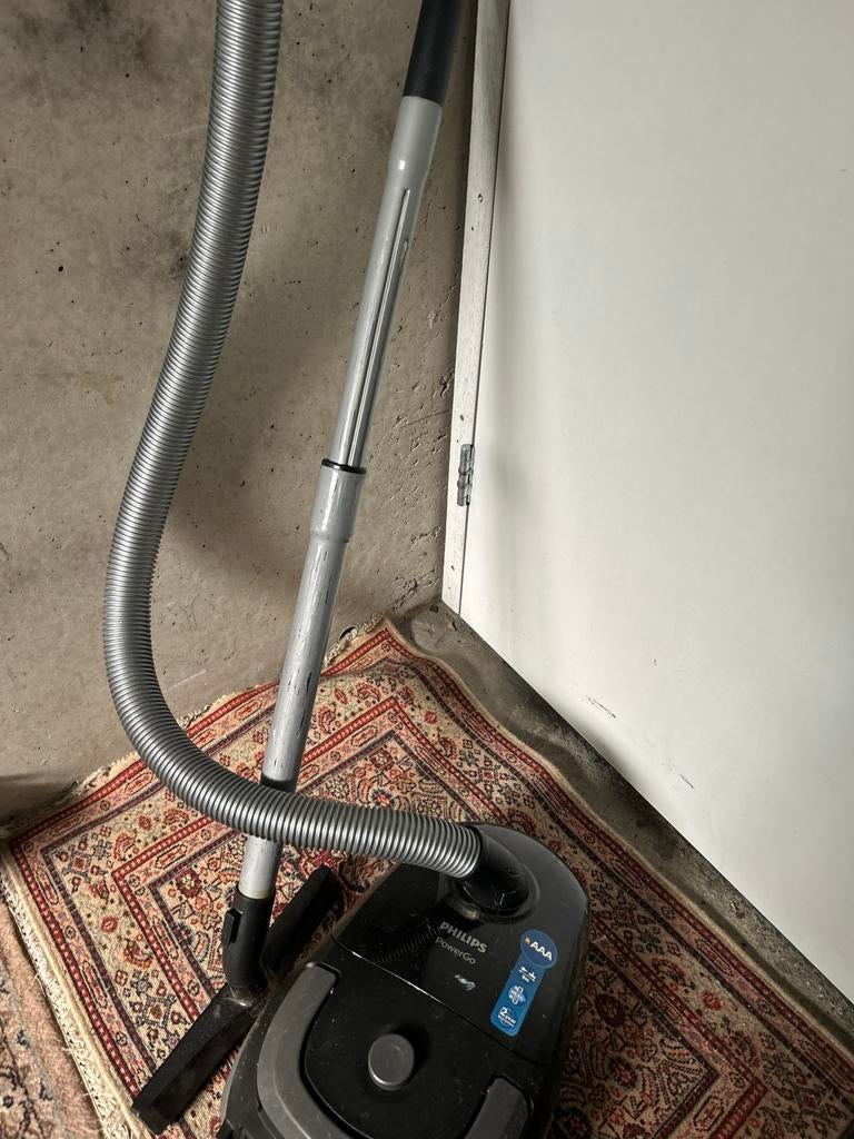 Philips PowerGo Sledestofzuiger - Goede staat, Stofzak, Gebruikt, Philips, Ophalen of Verzenden