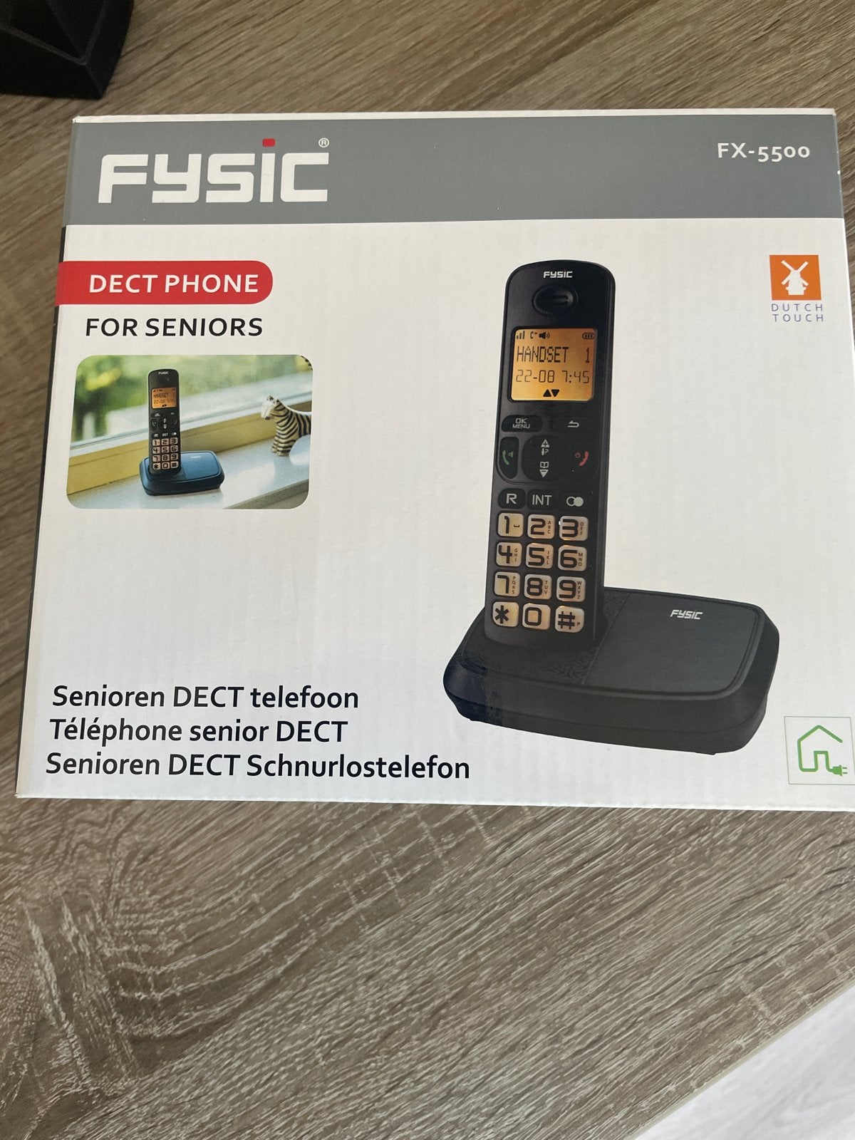 Fysic FX-5500 Senioren DECT Telefoon - Zo goed als nieuw, Ophalen, Zo goed als nieuw, 1 handset