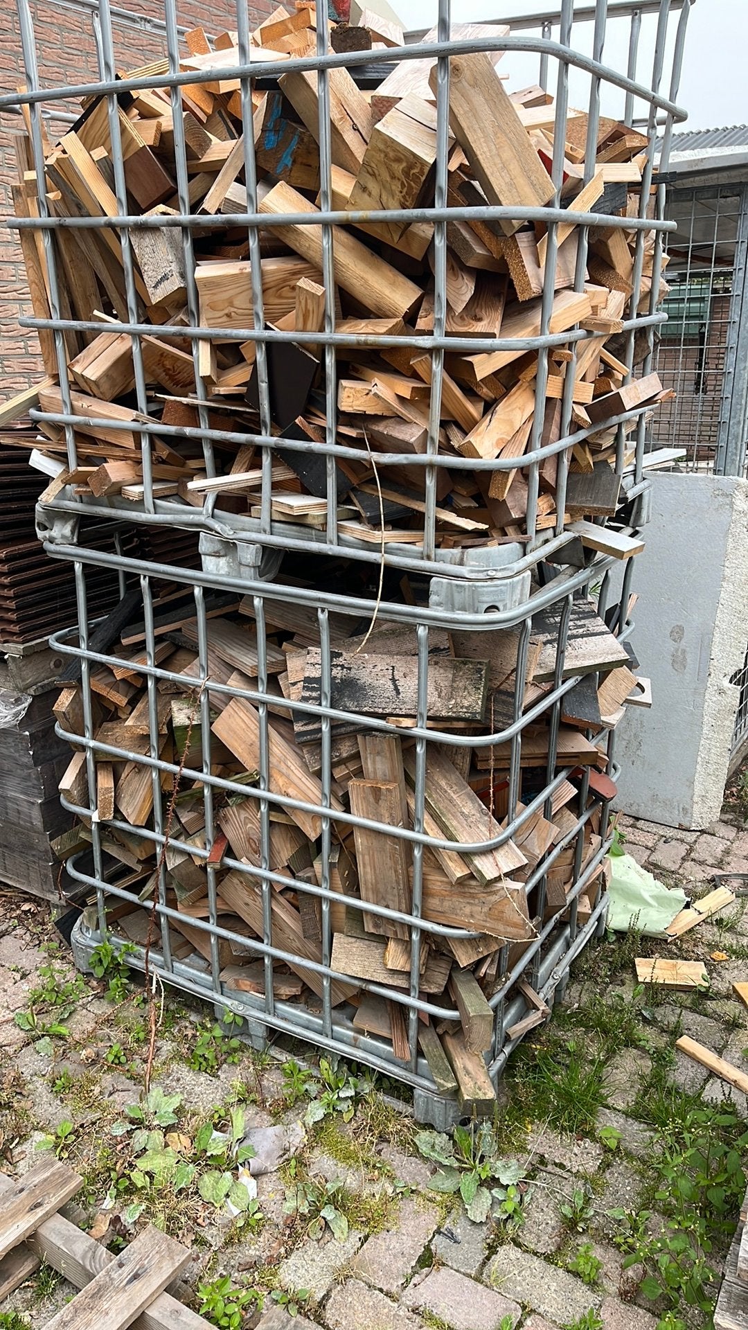 Kachel hout Douglas / vuren / harthout / eiken, Tuin en Terras, Minder dan 3 m³, Ophalen