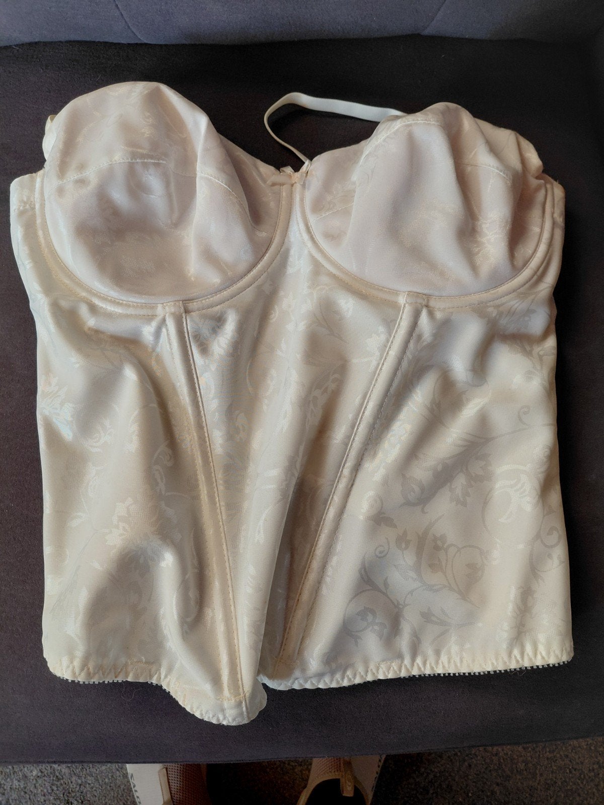 Bustier, ivoor, baleinen, Kleding | Dames, Ondergoed en Lingerie, Pour les braves, Ophalen of Verzenden, Beige, BH