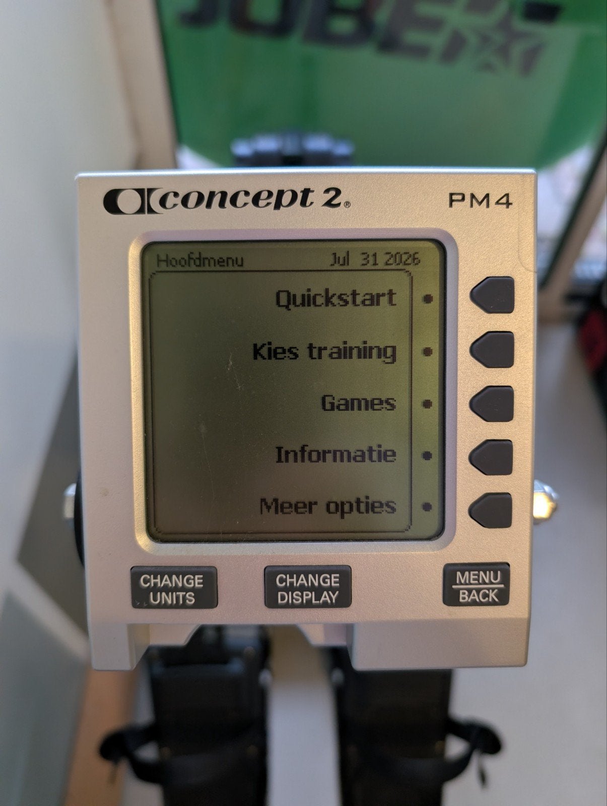 Concept2 PM4 monitor / Polar receiver, Sport en Fitness, Fitnessapparatuur, Ophalen of Verzenden, Gebruikt