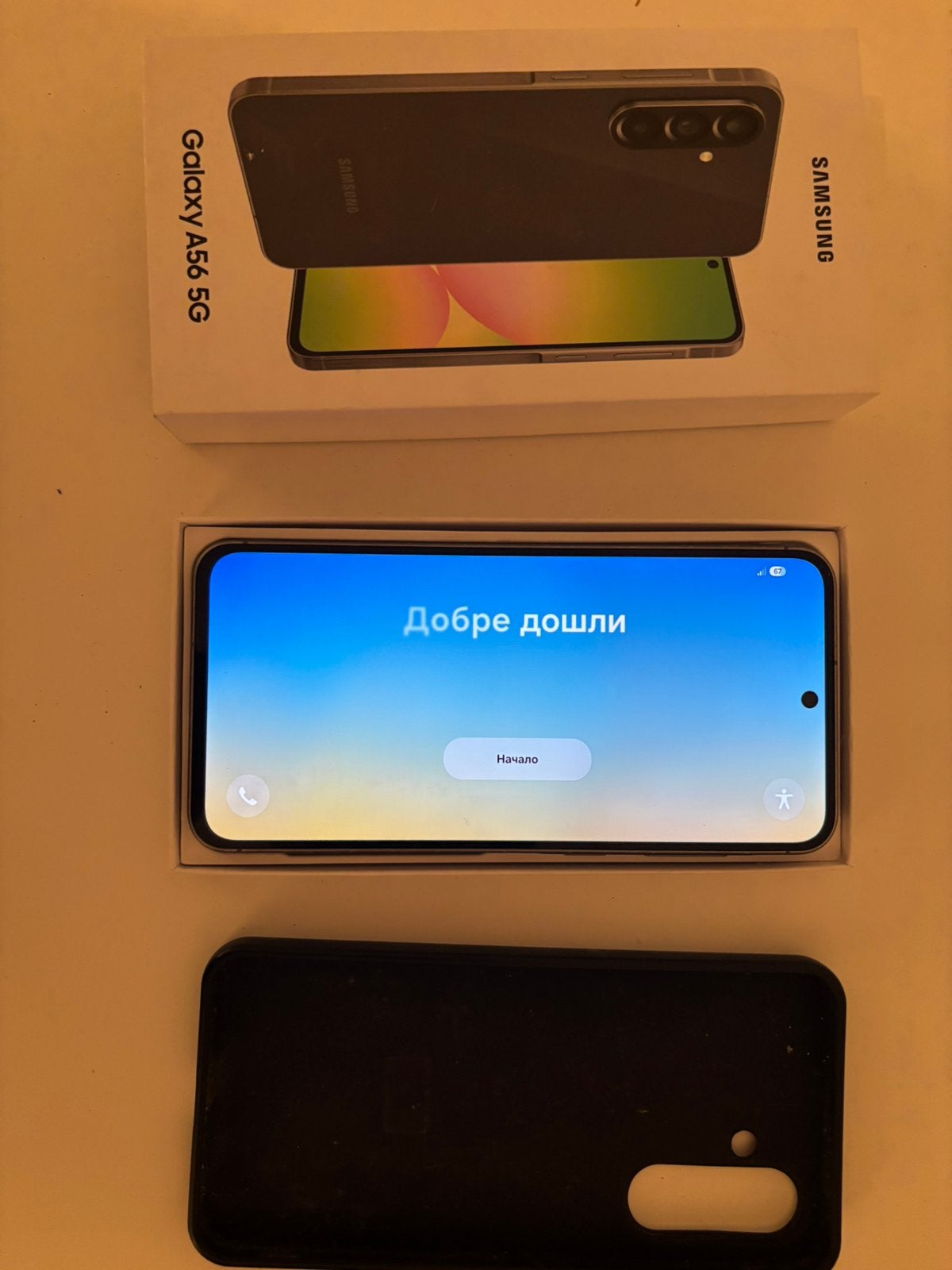 Samsung A56 5G, Ophalen of Verzenden, Zo goed als nieuw, Overige typen, Samsung