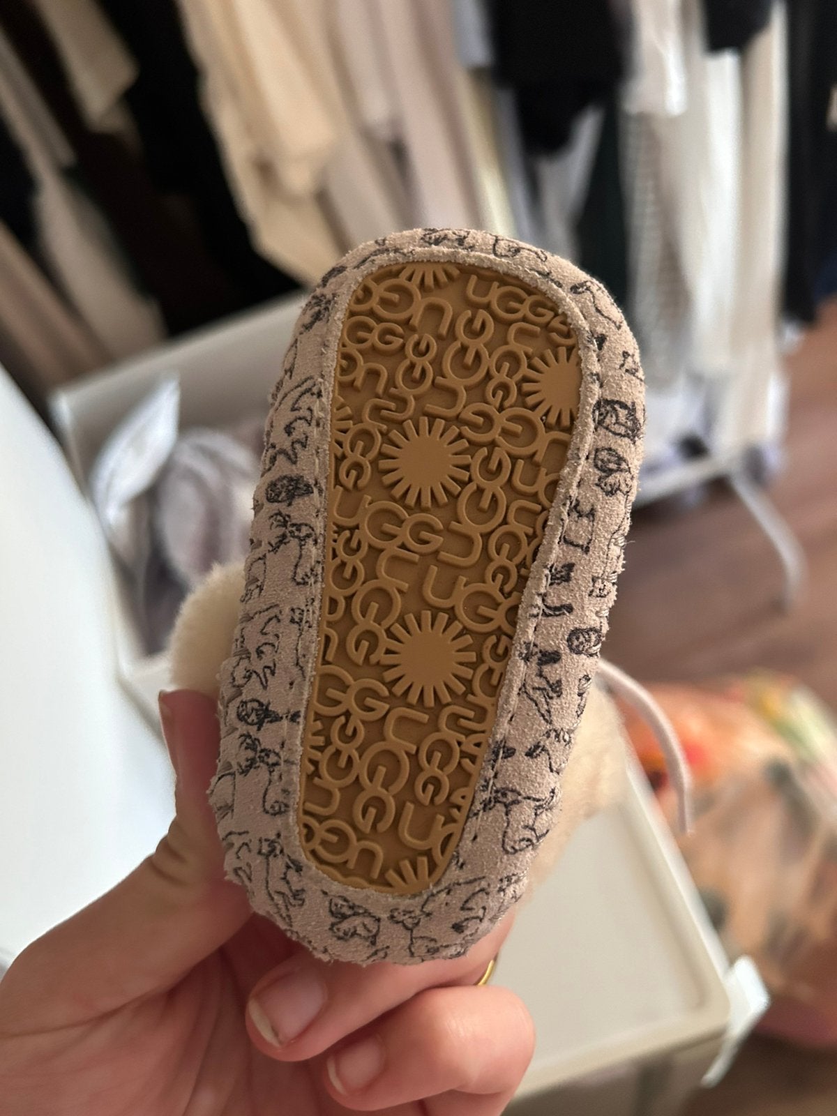 Ugg slofjes/schoentjes baby, Verzenden