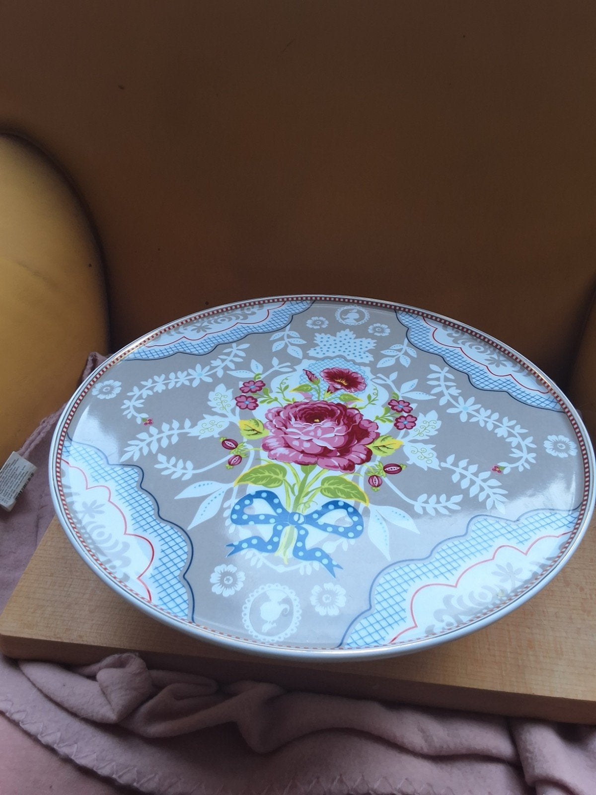Pip Studio Cake Plateau Cake Plate 51.010.003 nieuw, Huis en Inrichting, Nieuw, Ophalen of Verzenden, Kom(men), Overige stijlen