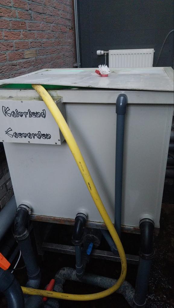 Trommelfilter DVS en EB 100 met blower en 2x dompel UV, Ophalen of Verzenden, Gebruikt, Vijverfilter