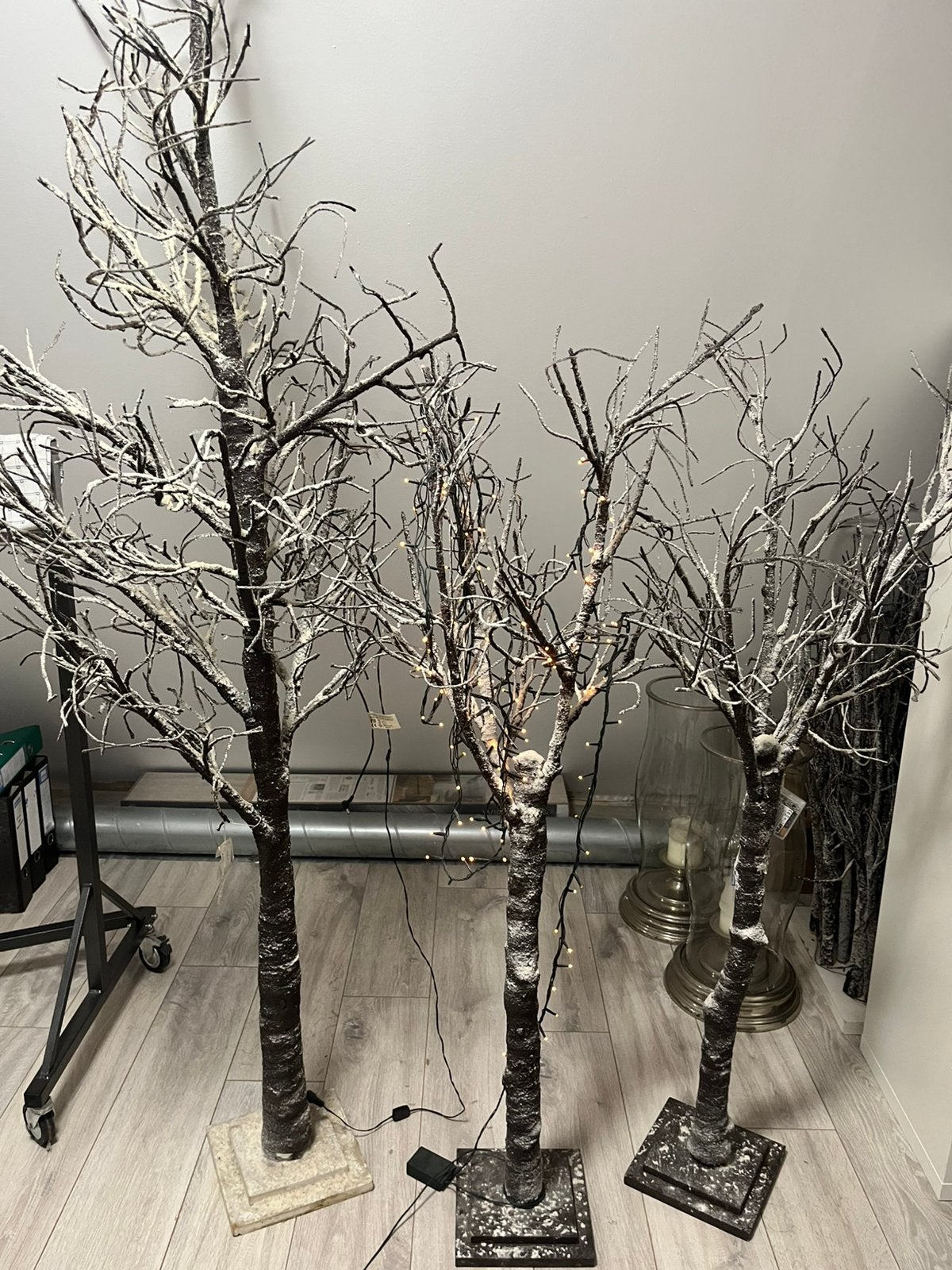 Sneeuw kerstbomen, Ophalen, Gebruikt, Meerkleurig, Kunststof