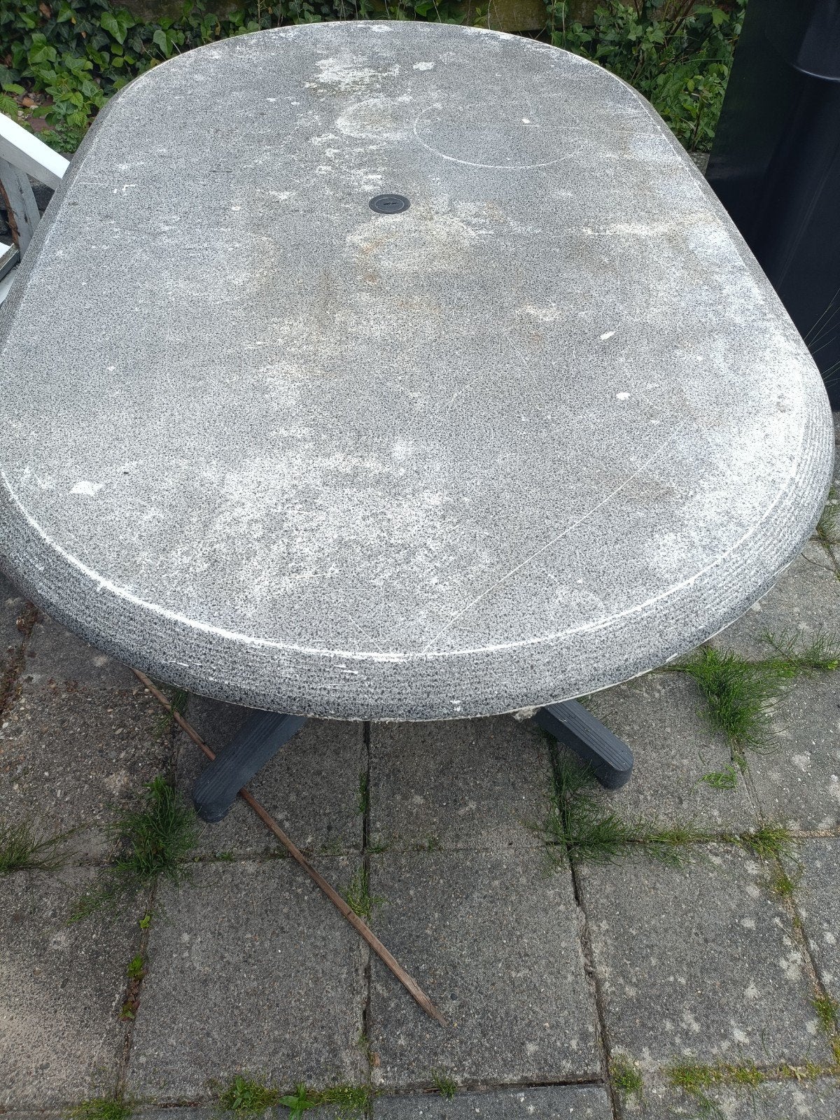 Hartman Jardin tuinset - Gebruikt, Ophalen, 4 zitplaatsen, Kunststof, Gebruikt