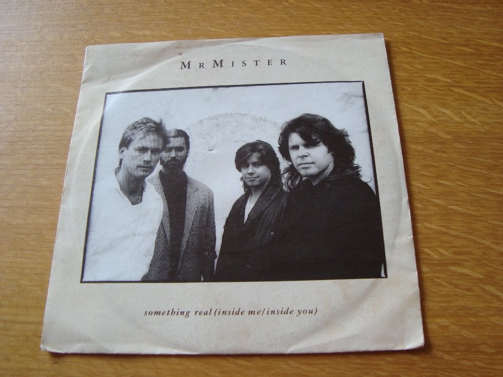 Mr mister- somting real, Ophalen of Verzenden, Zo goed als nieuw, Pop