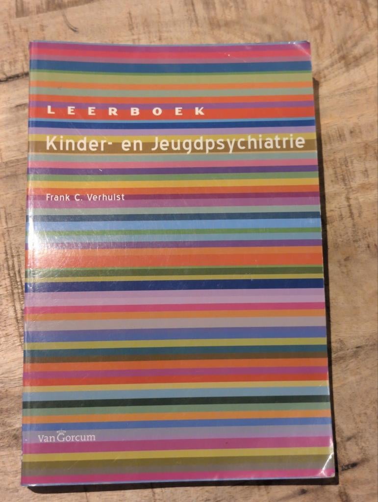 Leerboek Kinder- en Jeugdpsychiatrie - Frank C. Verhulst, Gelezen, Frank C. Verhulst, Gamma, HBO