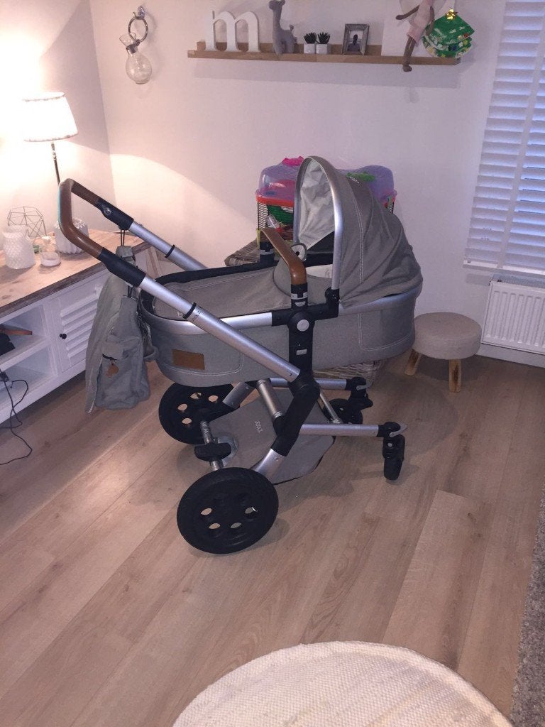 Joolz day kinderwagen combiwagen reiswieg, Kinderen en Baby's, Kinderwagens en Combinaties, Gebruikt, Verstelbare duwstang, Combiwagen
