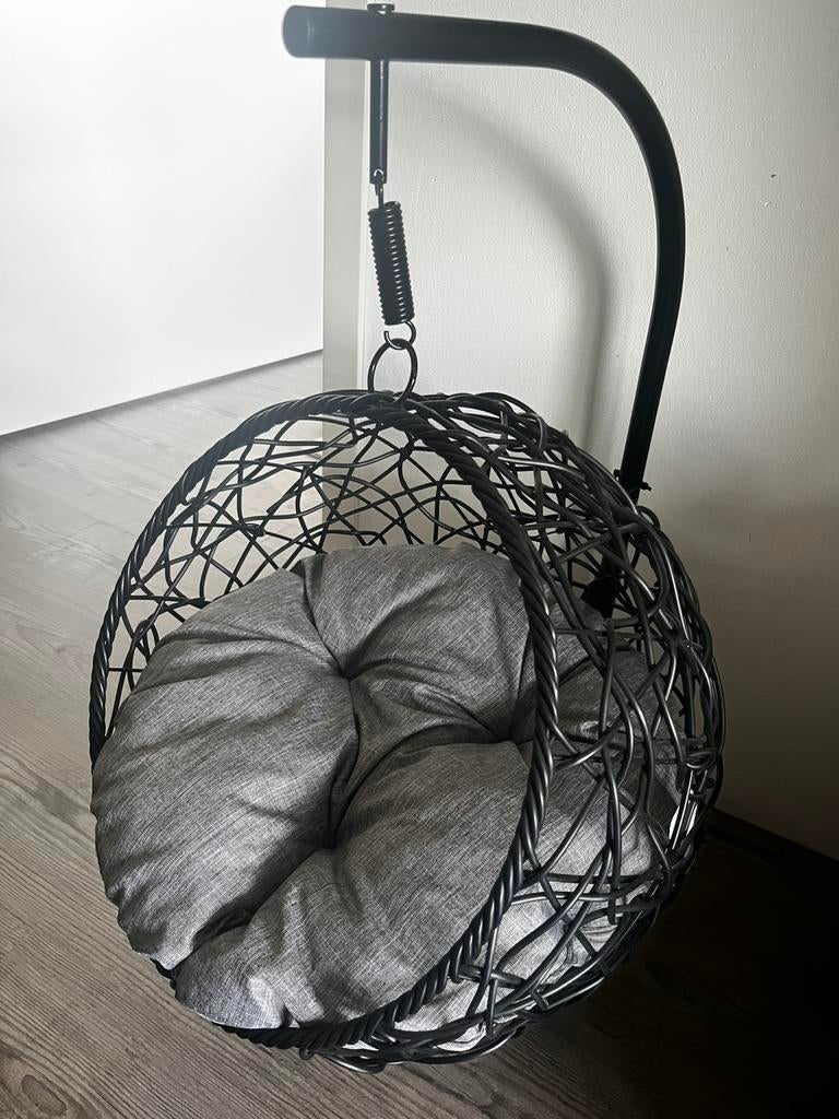 Zwarte hangstoel / hangmand voor katten. Nieuw!!, Ophalen, Nieuw