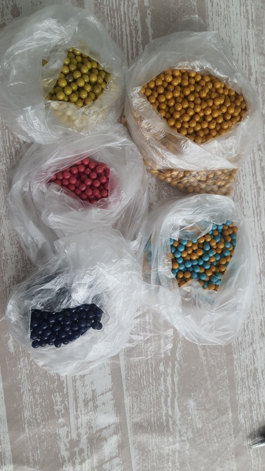 6mm plastic BB-balletjes voor speelgoedpistooltjes- verschi, Ophalen of Verzenden