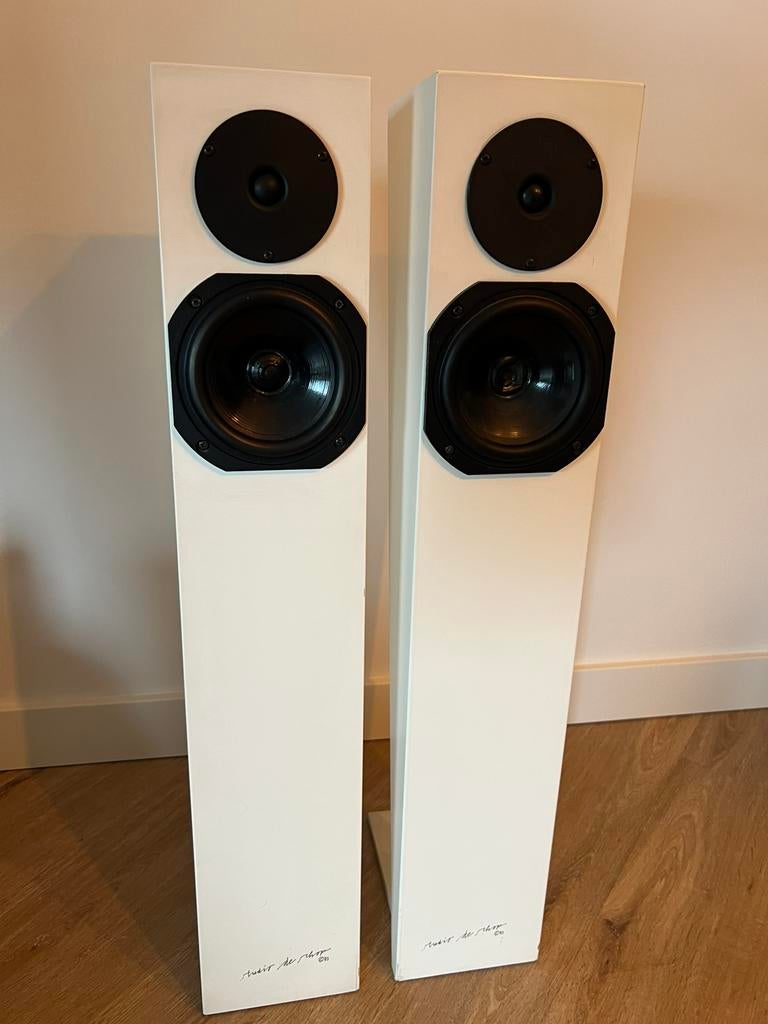Luidsprekers van Studio Schop, Gebruikt, 120 watt of meer, Front, Rear of Stereo speakers, Ophalen