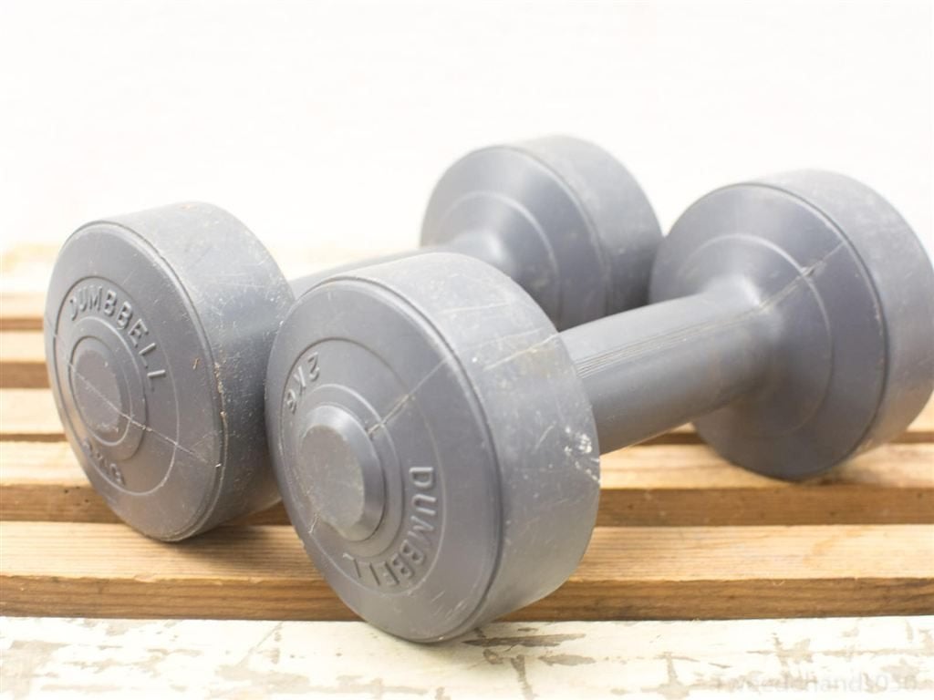 Fitness dumbell 2 kg 11658, Ophalen of Verzenden, Gebruikt, Dumbbell