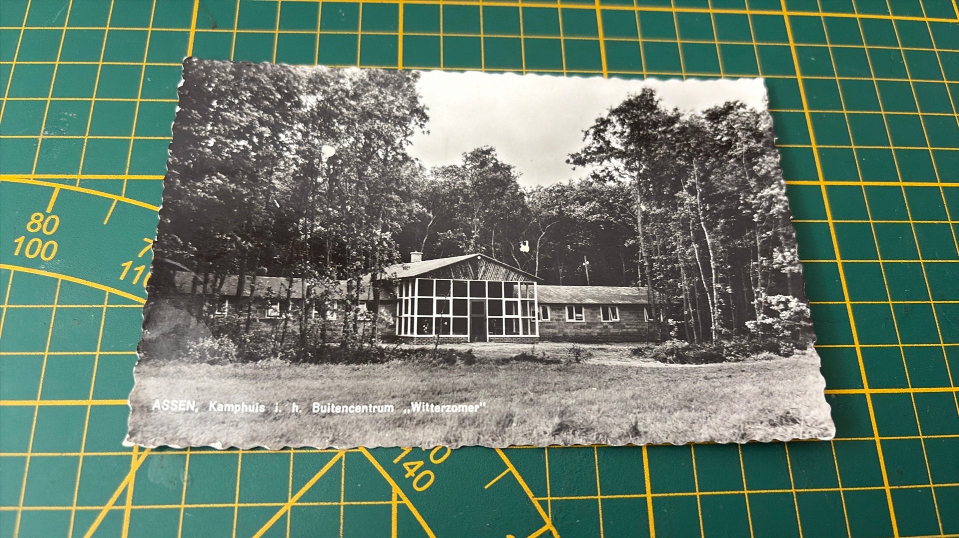 Ansichtkaart Kamphuis buitencentrum Witterzomer, Verzenden, Drenthe