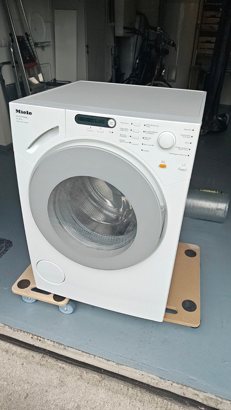 Miele Novotronic W 1614 Wasmachine, Ophalen, Gebruikt, Handwasprogramma, Voorlader
