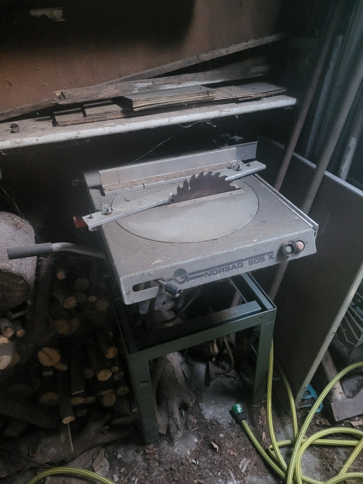 Norsag 805 X Cirkelzaag - Robuust en Krachtig, Ophalen, Gebruikt, Cirkelzaag, 600 tot 1200 watt