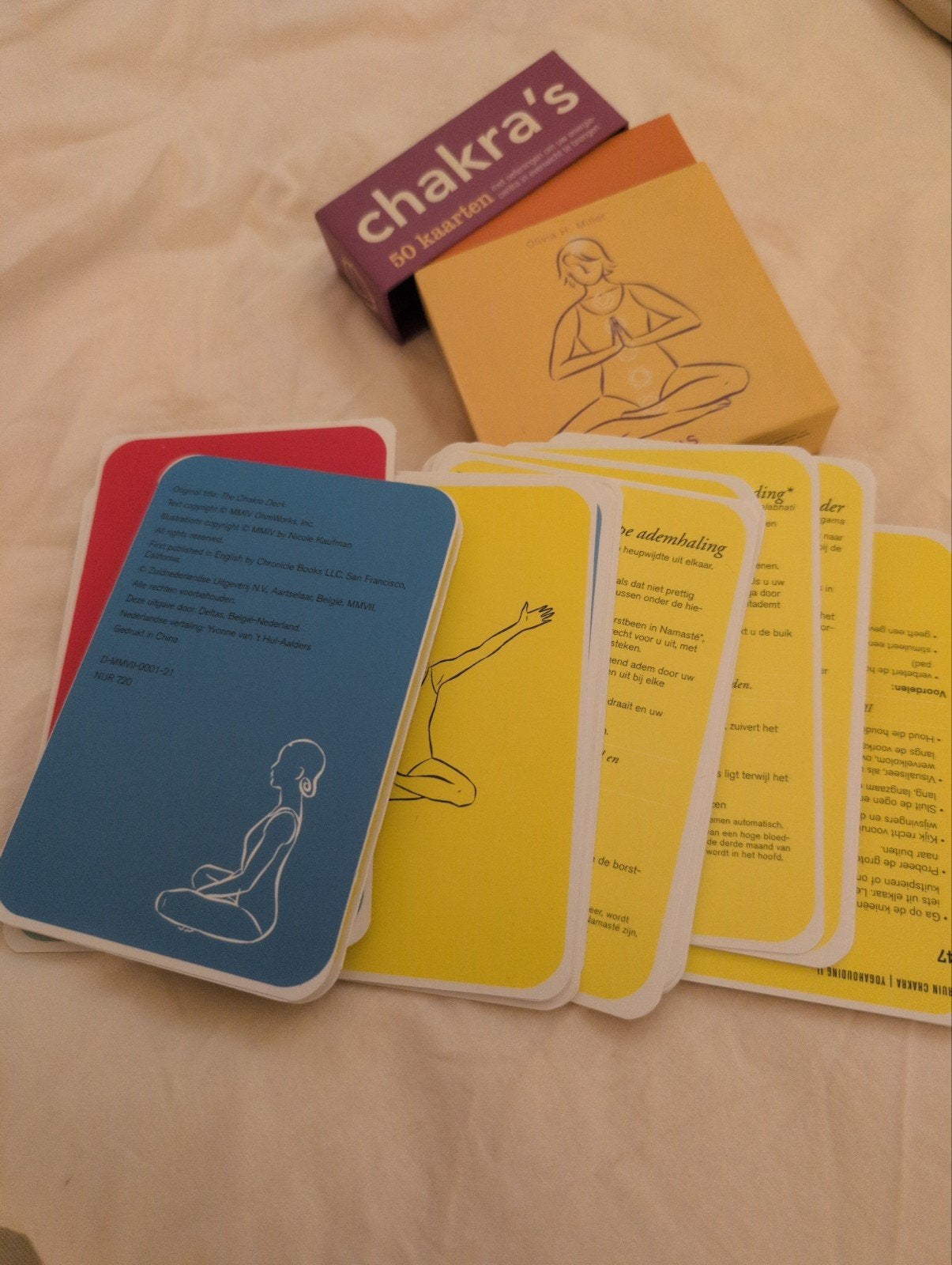 Chakra's: 50 kaarten voor balans en vitaliteit, Onbekend, Meditatie of Yoga, Ophalen of Verzenden, Zo goed als nieuw