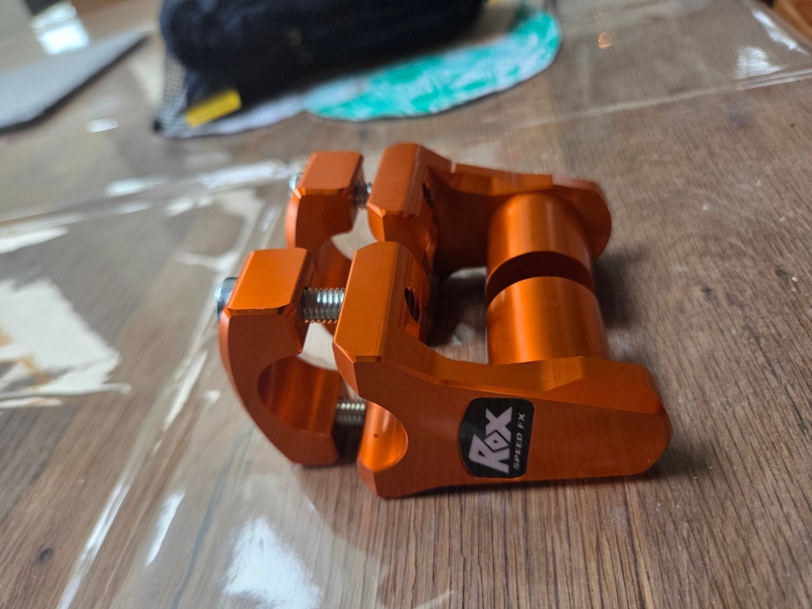 KTM Rox Speed FX stuurverhogers oranje, Ophalen of Verzenden, Gebruikt