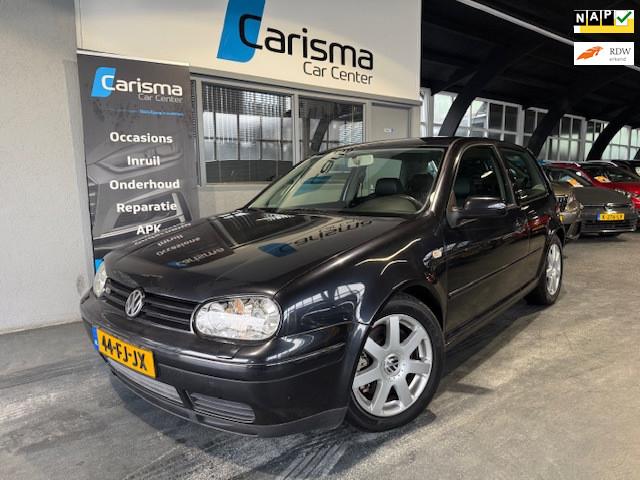 Volkswagen Golf 2.8 V6 Leder|Clima|NW APK, Auto's, Euro 2, 1373 kg, Gebruikt, Zwart