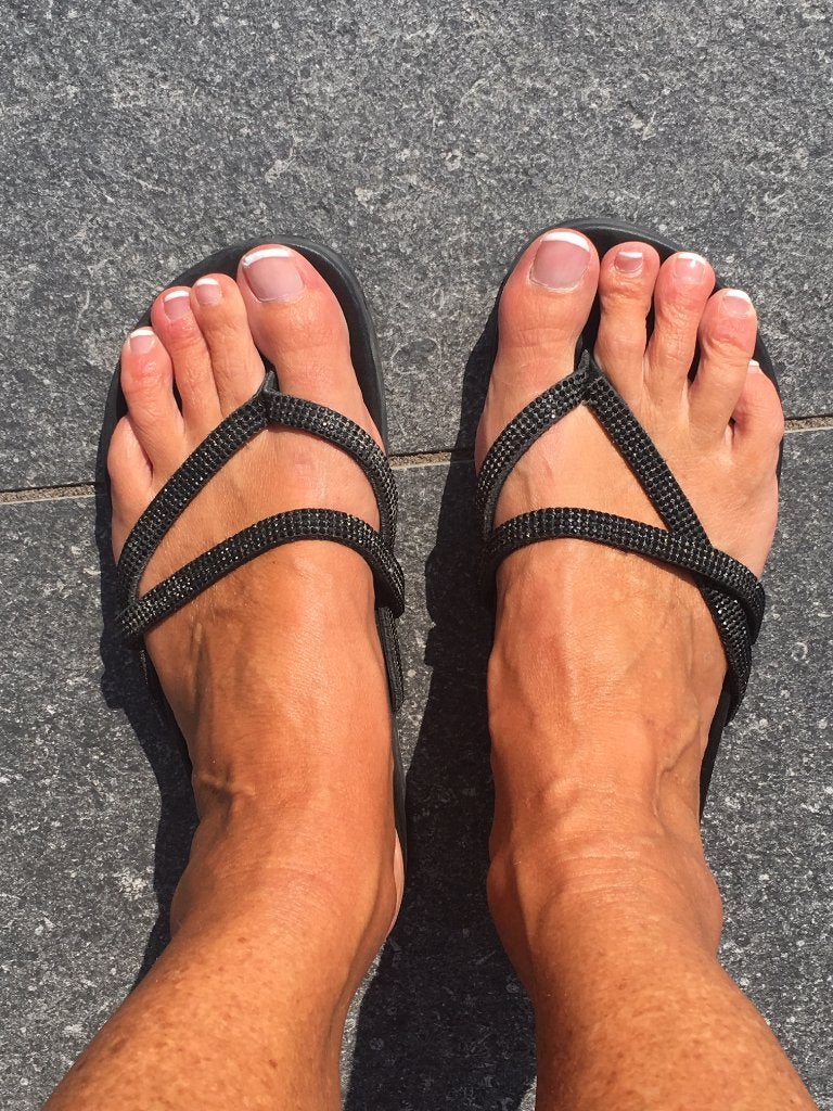 Meisjes slippers strass 3 paar Lina Lochi, Meisje, Overige typen, Nieuw, Ophalen of Verzenden