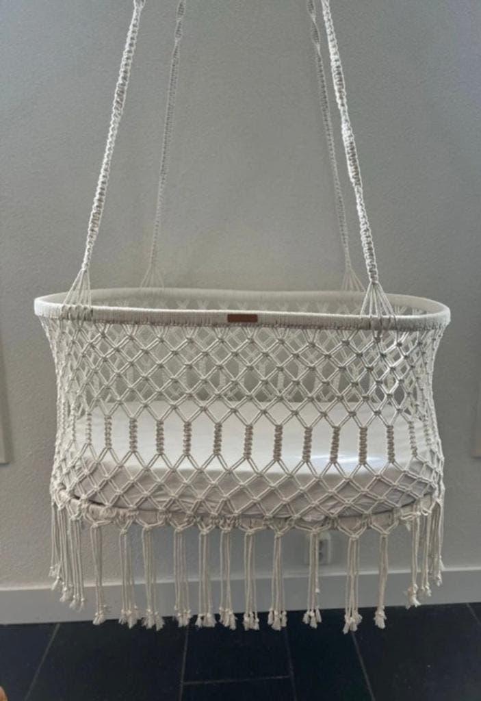 Bohemian Macramé Hangwieg - Rock That Label, Kinderen en Baby's, Babywiegjes en Ledikanten, ., Ophalen of Verzenden, Zo goed als nieuw