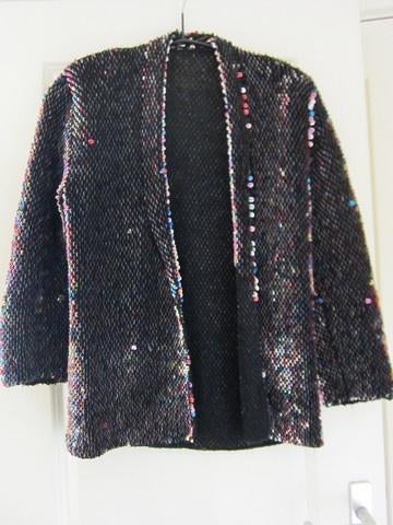JASJE MET PAILETTEN, Kleding | Dames, Jasjes, Kostuums en Pakken, Maat 38/40 (M), Overige kleuren, Ophalen of Verzenden, Zo goed als nieuw