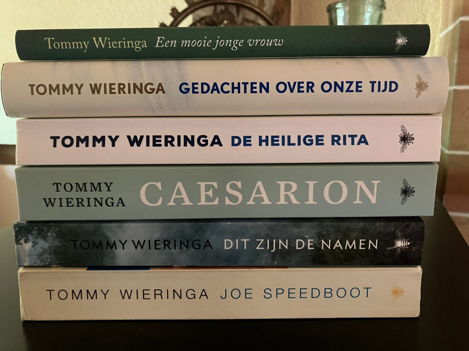 6 x Tommy Wieringa, Boeken, Romans, Zo goed als nieuw, Nederland, Ophalen of Verzenden