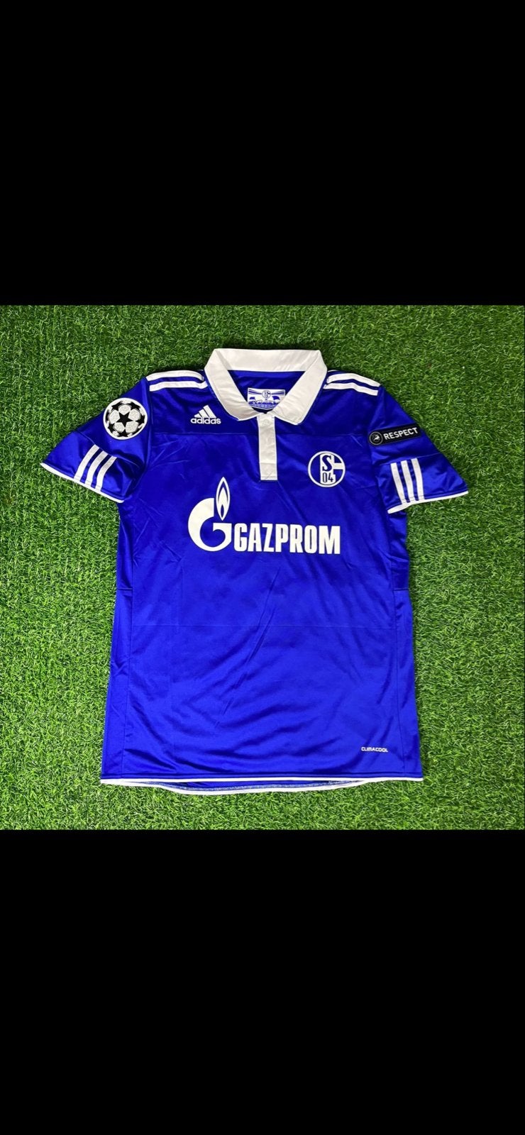 Schalke 04 Thuisshirt Huntelaar 25 Champions League, Ophalen of Verzenden, Zo goed als nieuw, Overige maten, Blauw