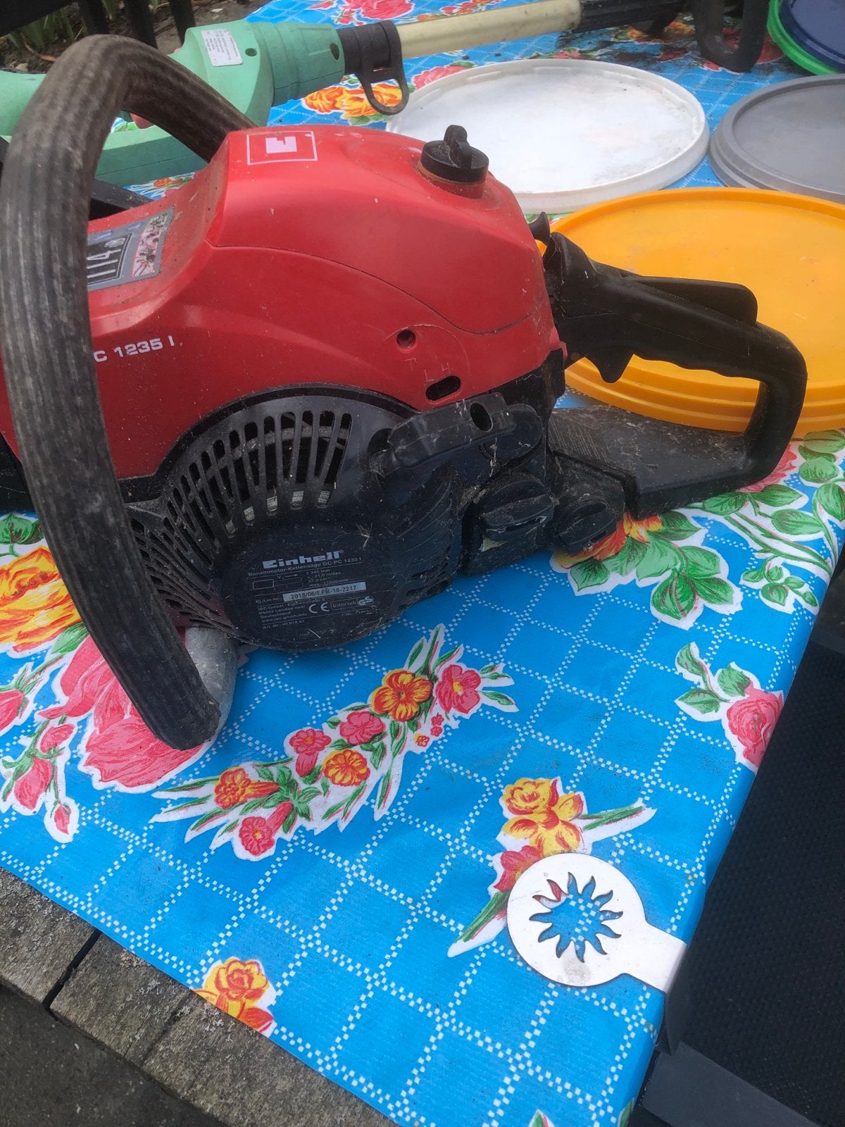 Einhell GC-PC 1235 I Kettingzaag - Tegen aannemelijk bod, Ophalen, Gebruikt, 70 mm of meer, Kettingzaag